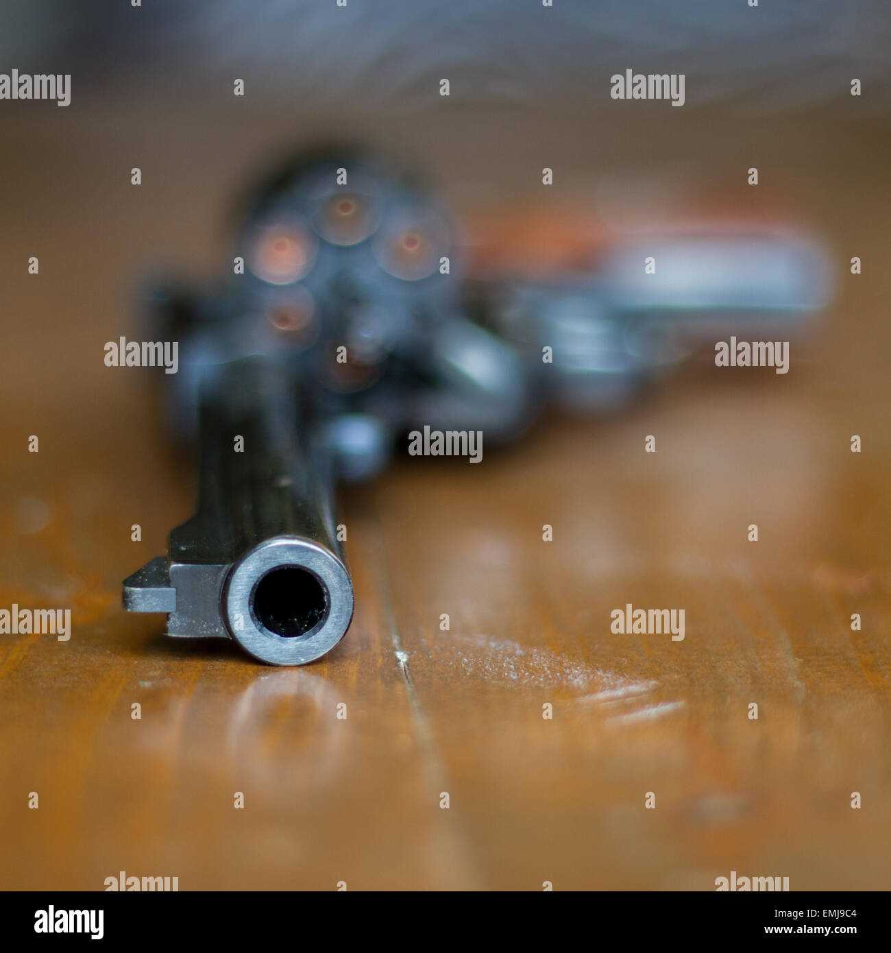 Un revolver Magnum 357. Banque D'Images
