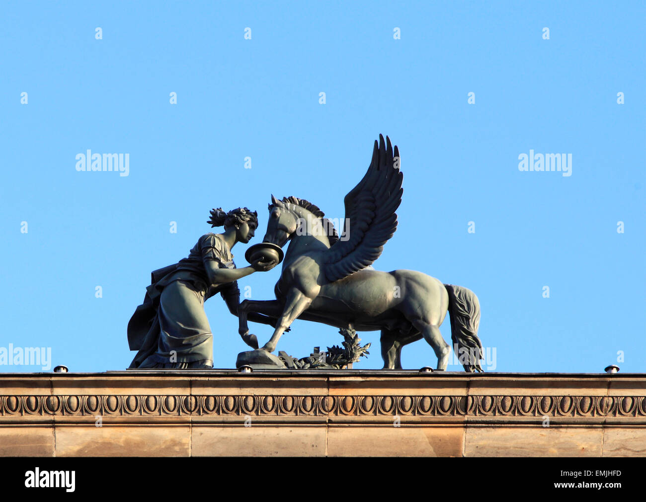 Allemagne, Berlin, Altes Museum, Musée de l'ancien, Banque D'Images