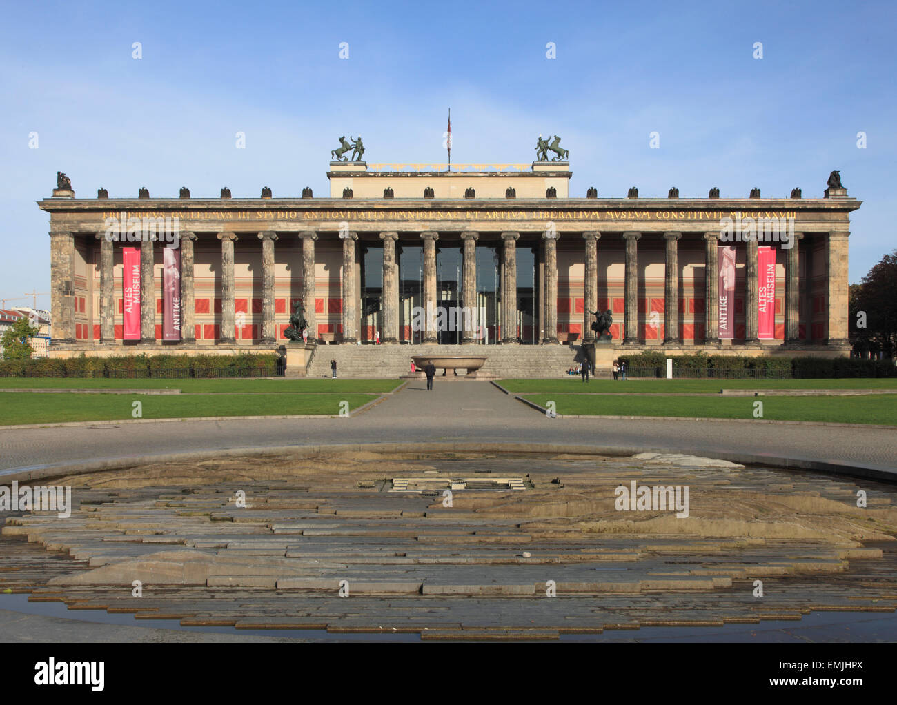 Allemagne, Berlin, Altes Museum, Musée de l'ancien, Banque D'Images