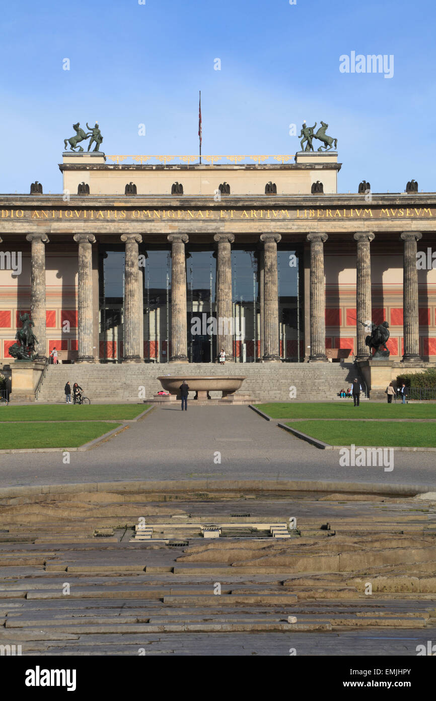 Allemagne, Berlin, Altes Museum, Musée de l'ancien, Banque D'Images