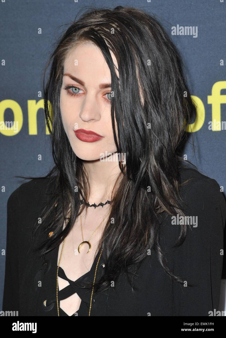 Los Angeles, CA, USA. Apr 21, 2015. Frances Bean Cobian aux arrivées de Kurt Cobain : MONTAGE DE HECK Premiere par HBO, l'Egyptian Theatre, Los Angeles, CA, 21 avril 2015. Credit : Dee Cercone/Everett Collection/Alamy Live News Banque D'Images