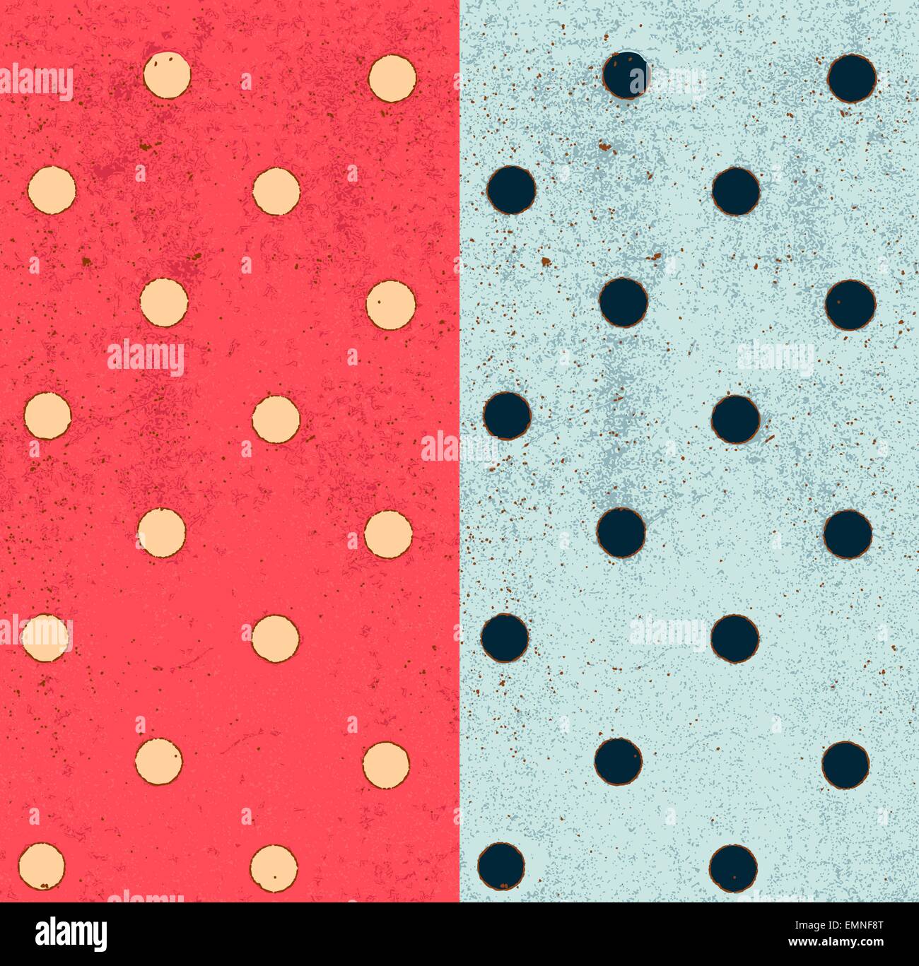 Les modèles sans couture à pois, grunge background avec des points. Vecteur EPS 10. Illustration de Vecteur