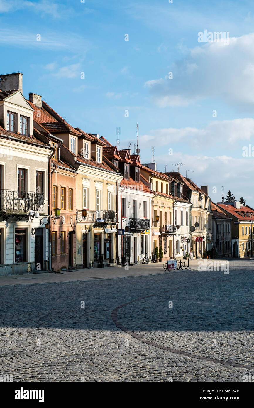 Vieille Ville, Sandomierz, Pologne Banque D'Images