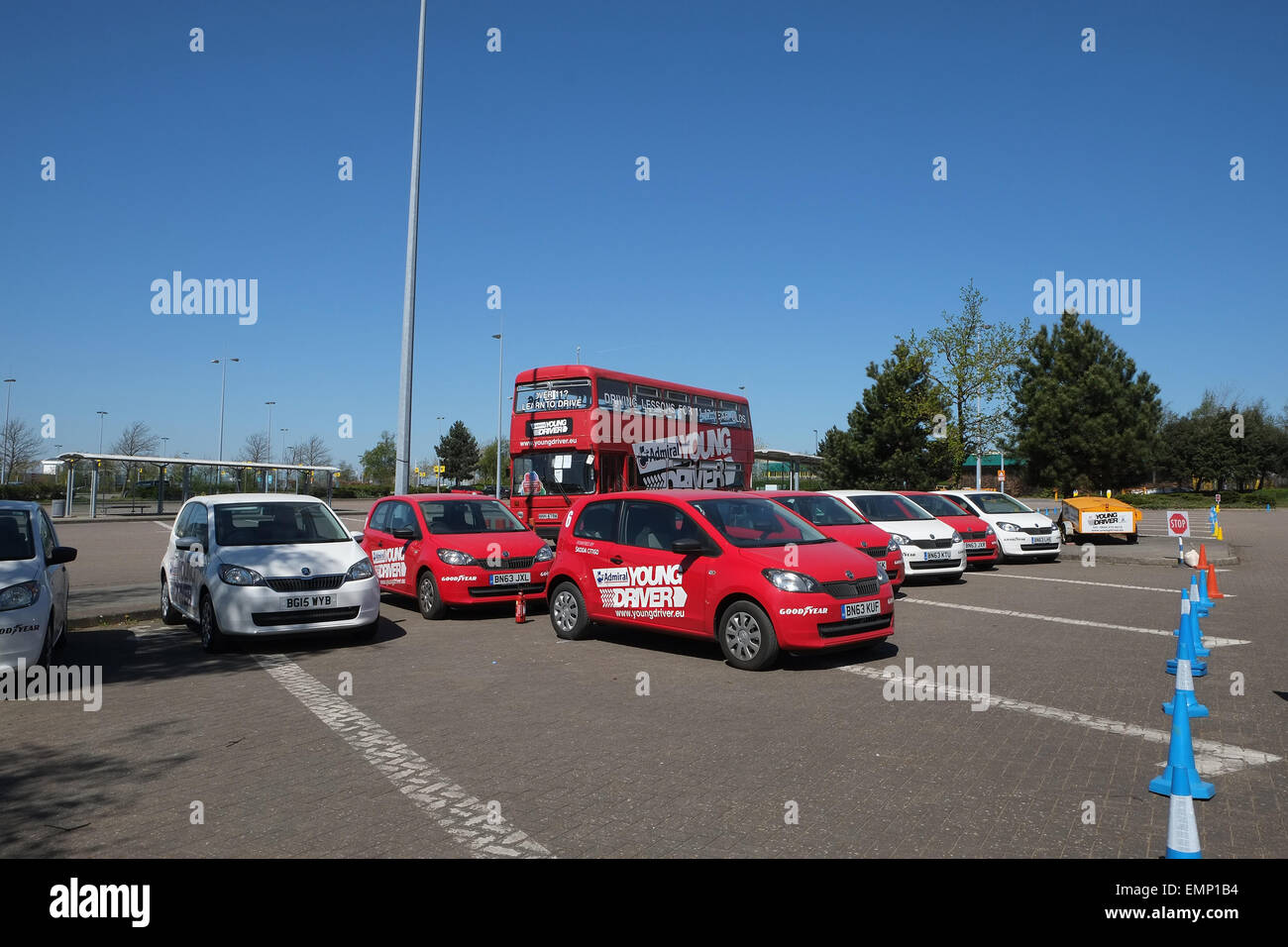L'amiral jeune conducteur scheme à Bristol pour les 11 à 17 ans. 22 avril 2015 Banque D'Images