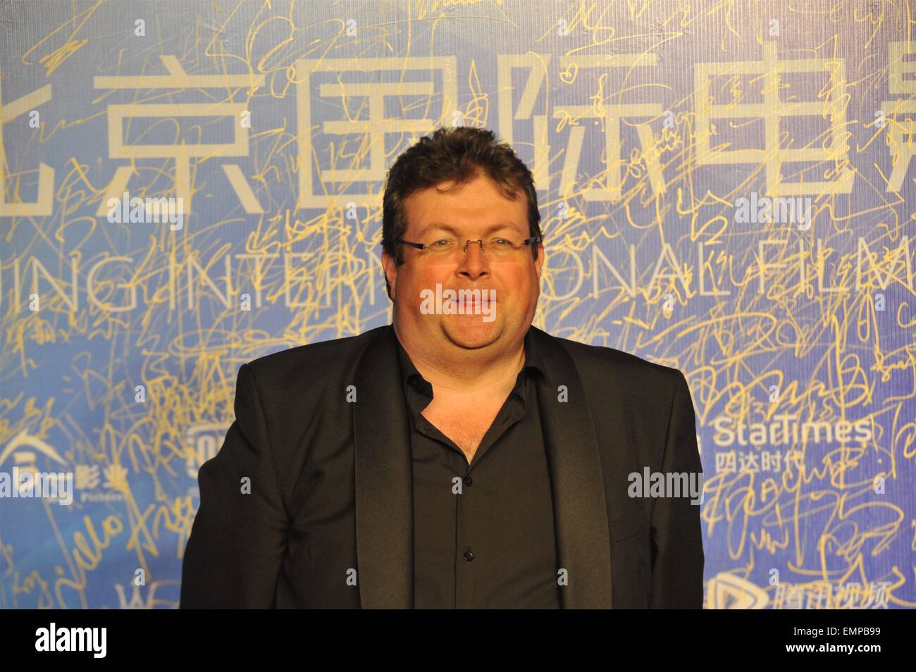 Beijing, Chine. 23 avril, 2015. Roel Reiné Directeur à la ''ADMIRAL'' le premier ministre durant la 5e Festival International du Film de Beijing. Crédit : SIPA Asie/ZUMA/Alamy Fil Live News Banque D'Images