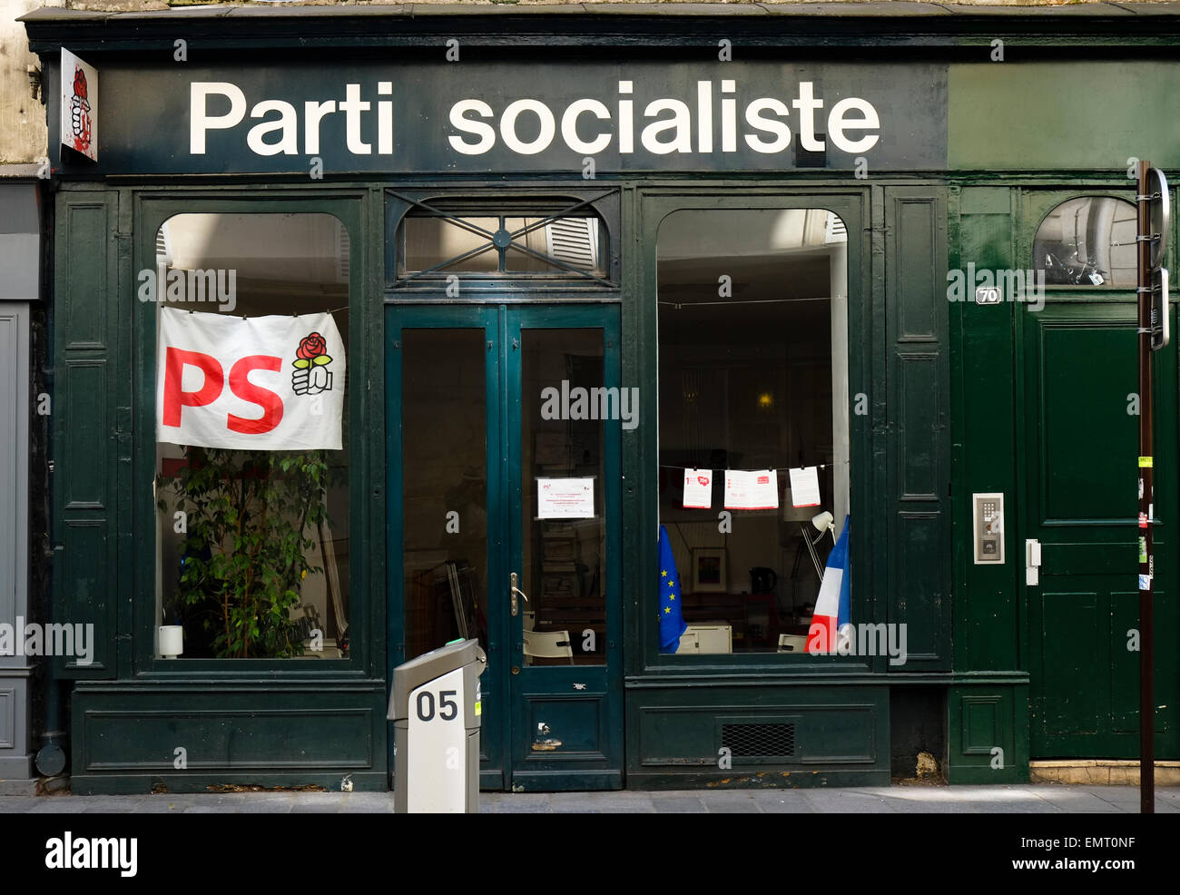 Parti socialiste français Banque D'Images