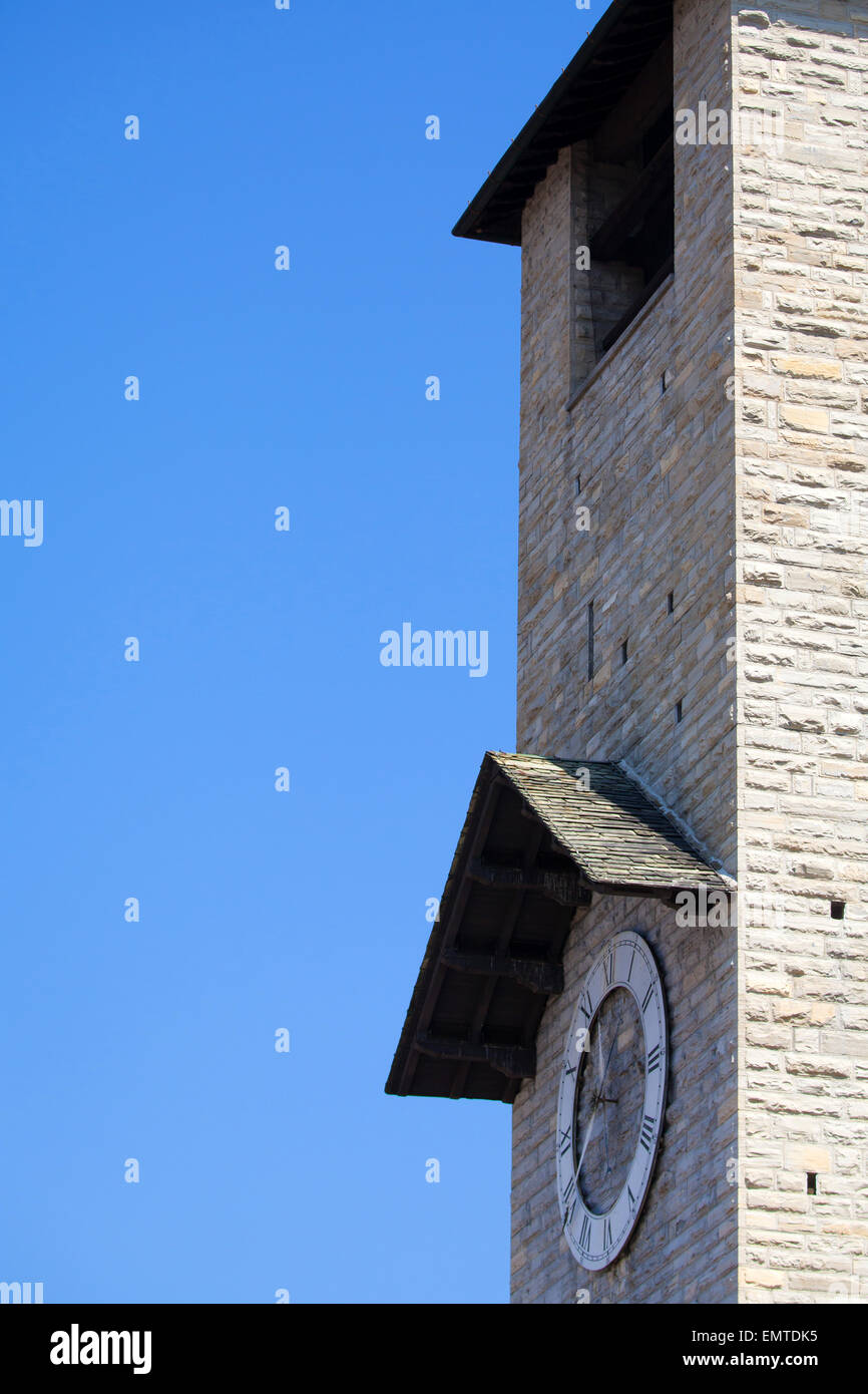 La Cathédrale de Côme médiéval sur le lac de Côme en Lombardie, Italie Banque D'Images