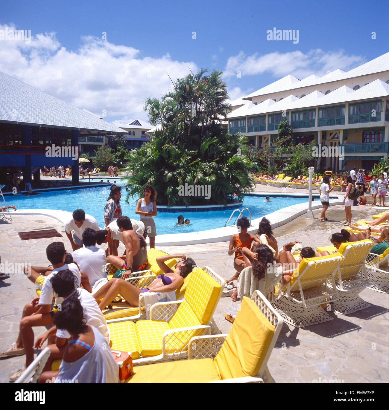 Dominikanische Republik, nordküste, Playa Dorada, Hotelanlage Eurotel Banque D'Images