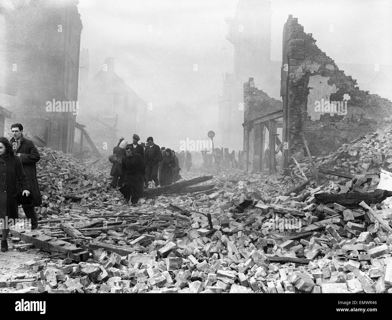 Coventry Blitz 1940 Banque d'image et photos - Alamy