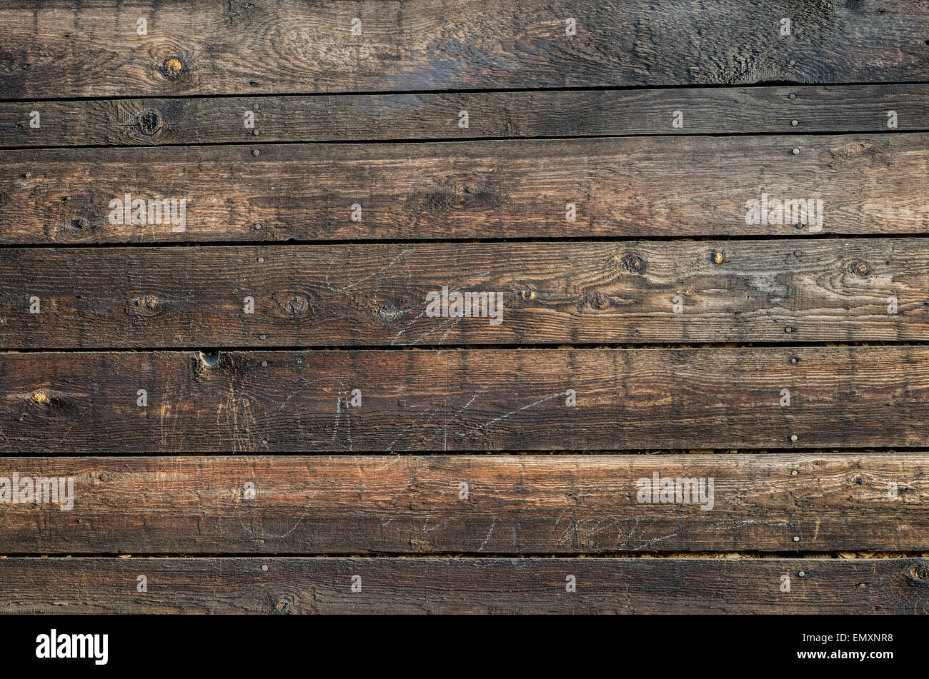 Texture de fond mur vieux bois Banque D'Images