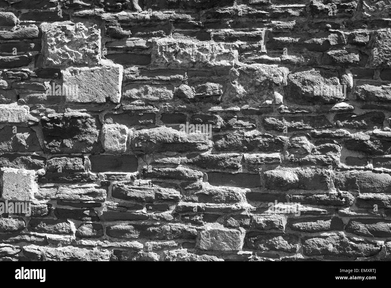 Texture, Arrière-plan Contexte. Pierre Sauvage Recouverte De Peinture  Blanche. Mur En Pierre Banque D'Images et Photos Libres De Droits. Image  71519597