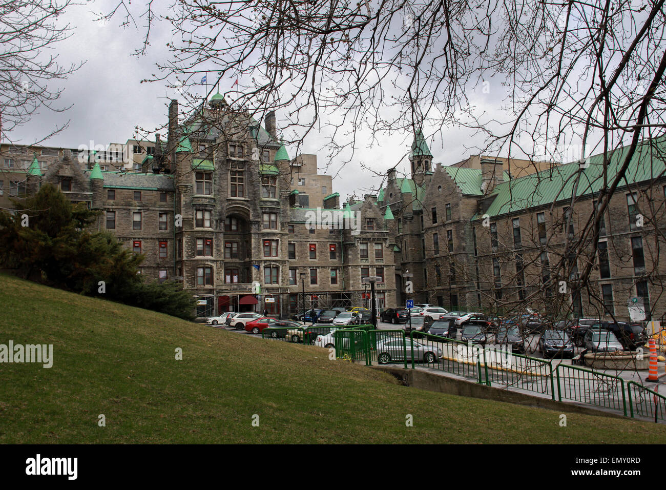 L'Hôpital Royal Victoria de Montréal Québec Banque D'Images