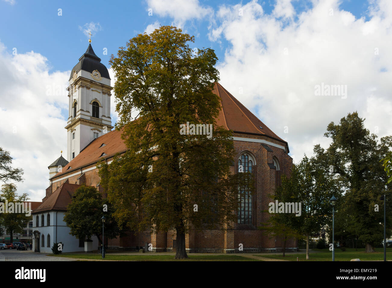 Pawesin SUIS SPREE, ALLEMAGNE - 09 octobre 2012 : la cathédrale St Mary est une église protestante unie. Banque D'Images