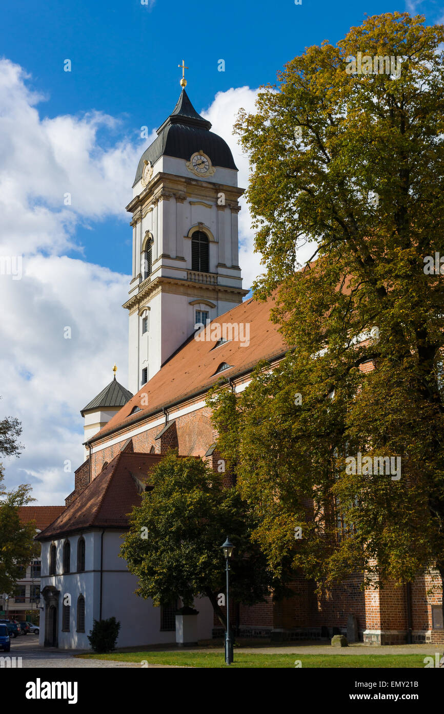 Pawesin SUIS SPREE, ALLEMAGNE - 09 octobre 2012 : la cathédrale St Mary est une église protestante unie. Banque D'Images