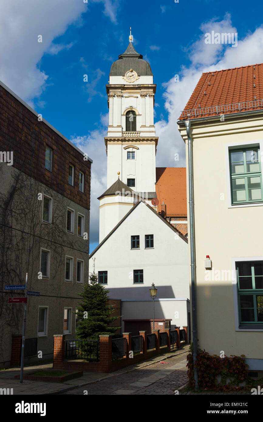 Pawesin SUIS SPREE, ALLEMAGNE - 09 octobre 2012 : la cathédrale St Mary est une église protestante unie. Banque D'Images