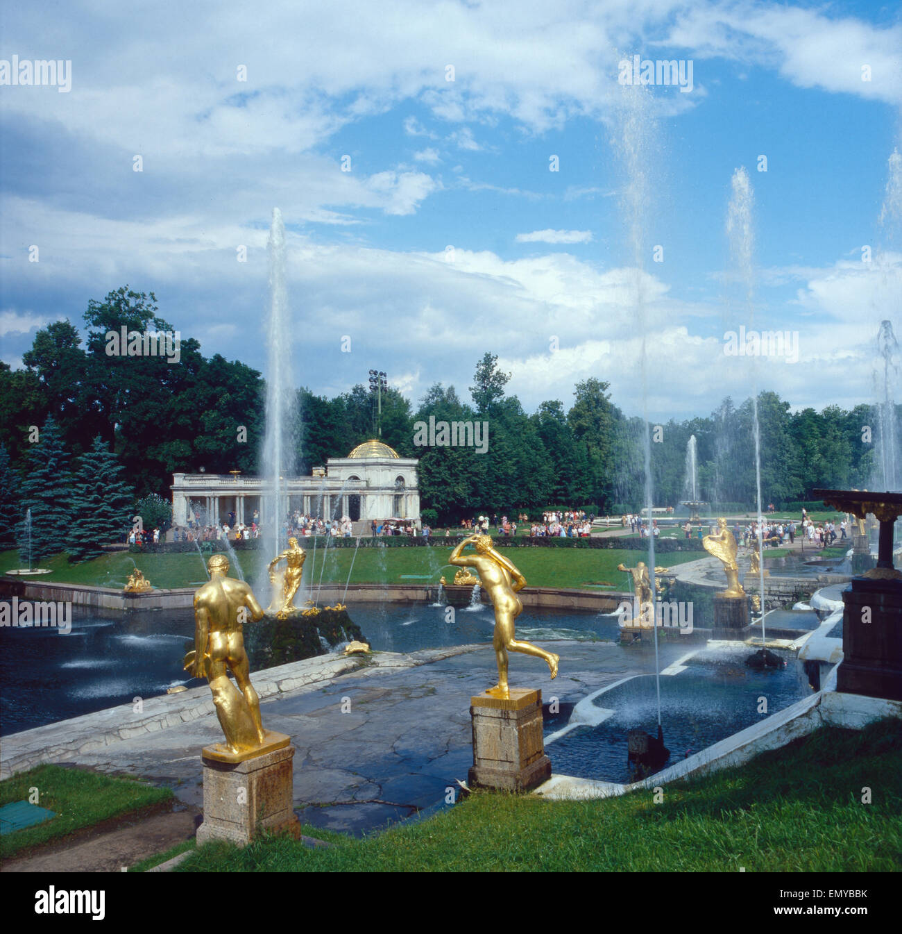 Eine Reise nach Leningrad, Russland 1980 er Jahre. Voyage à Leningrad, Russie des années 1980. Banque D'Images