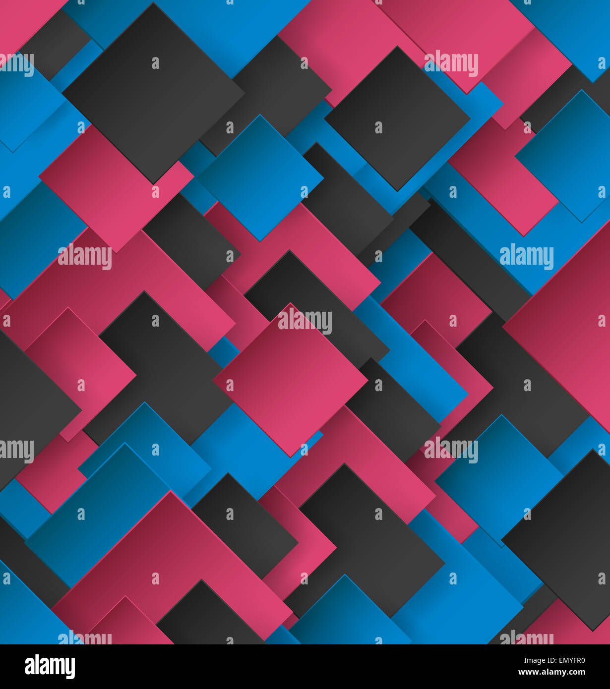 Abstract Design Arrière-plan avec la couleur de l'ombre et Rhombus Banque D'Images