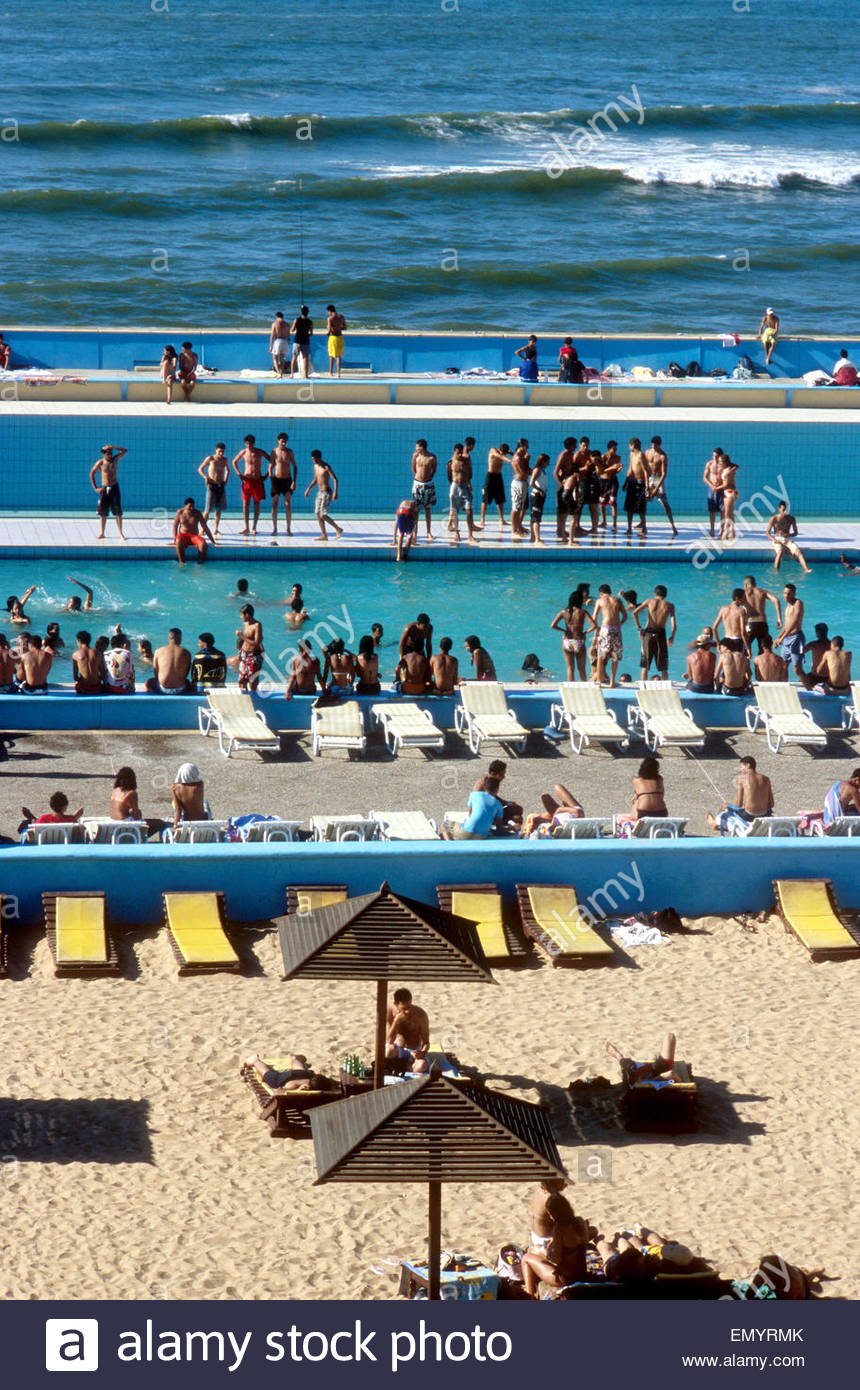 Plage Privée Sur Locéan Atlantique Casablanca Maroc