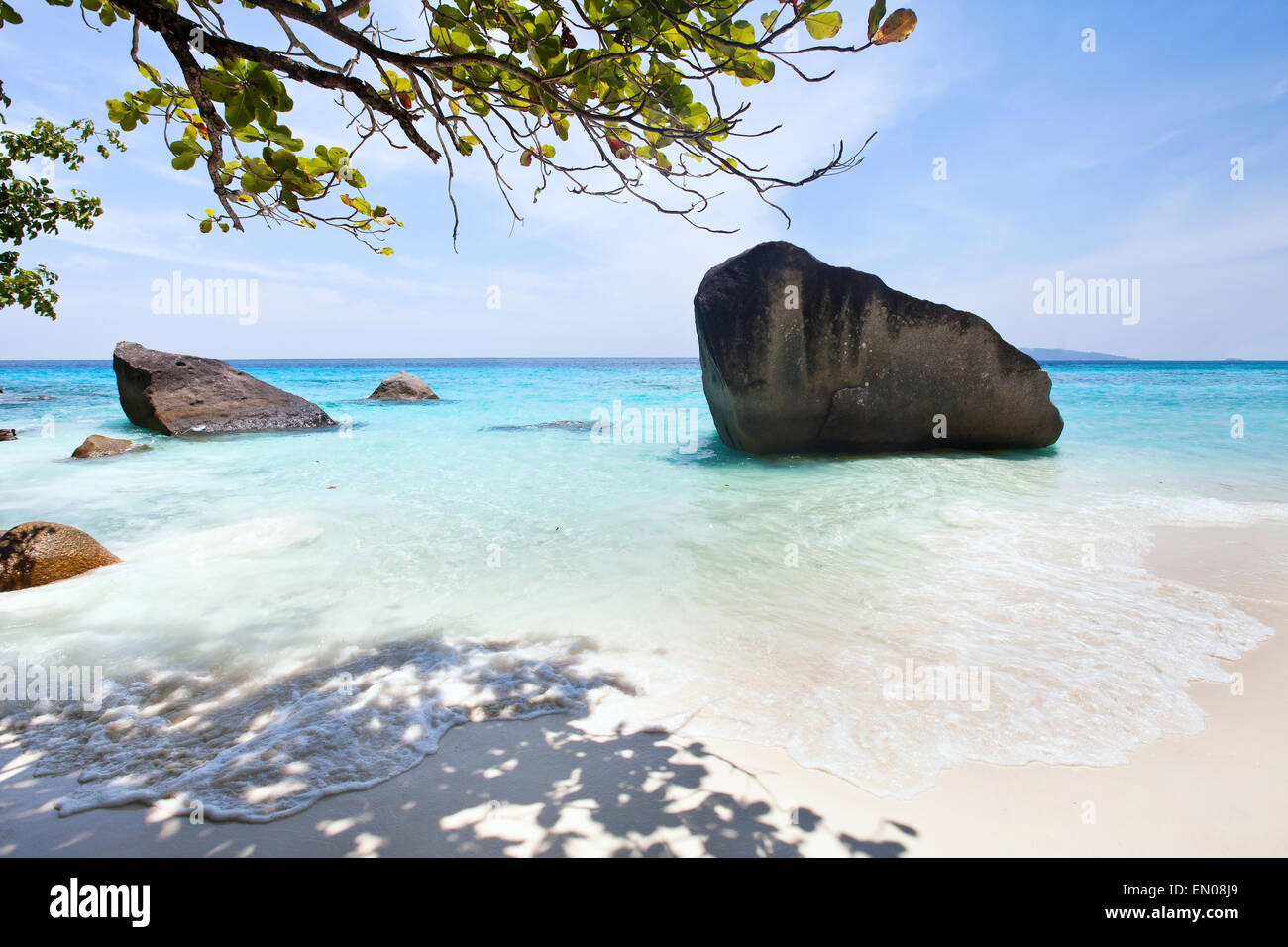 Paysage de la mer d'Andaman Banque D'Images