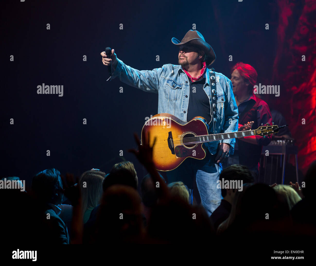 Toby Keith effectuant à Austin City Limits Live (live) ACL à Austin, Texas, le 16 avril 2015. Banque D'Images