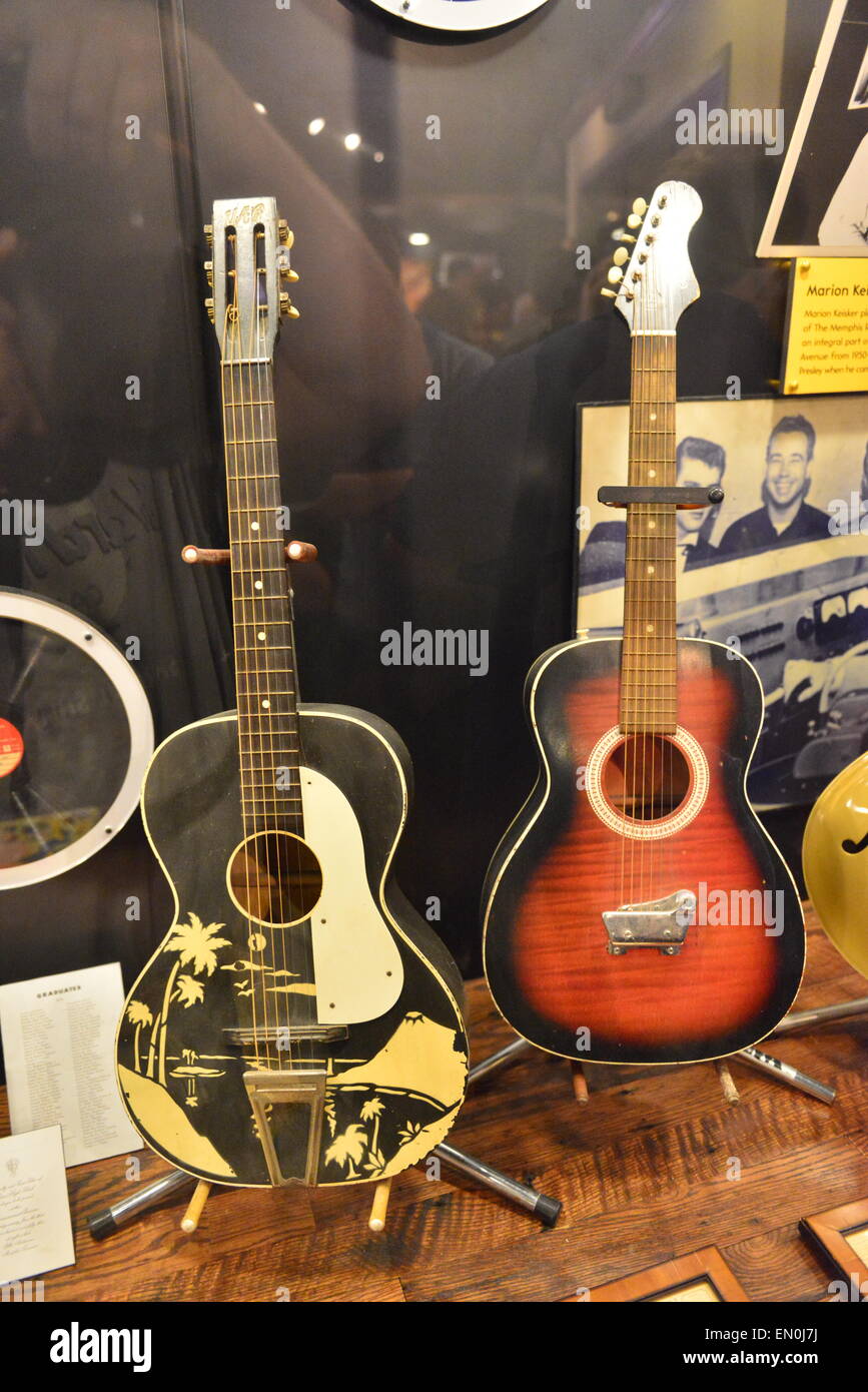 Musée de Sun Records à Memphis Tennessee Banque D'Images