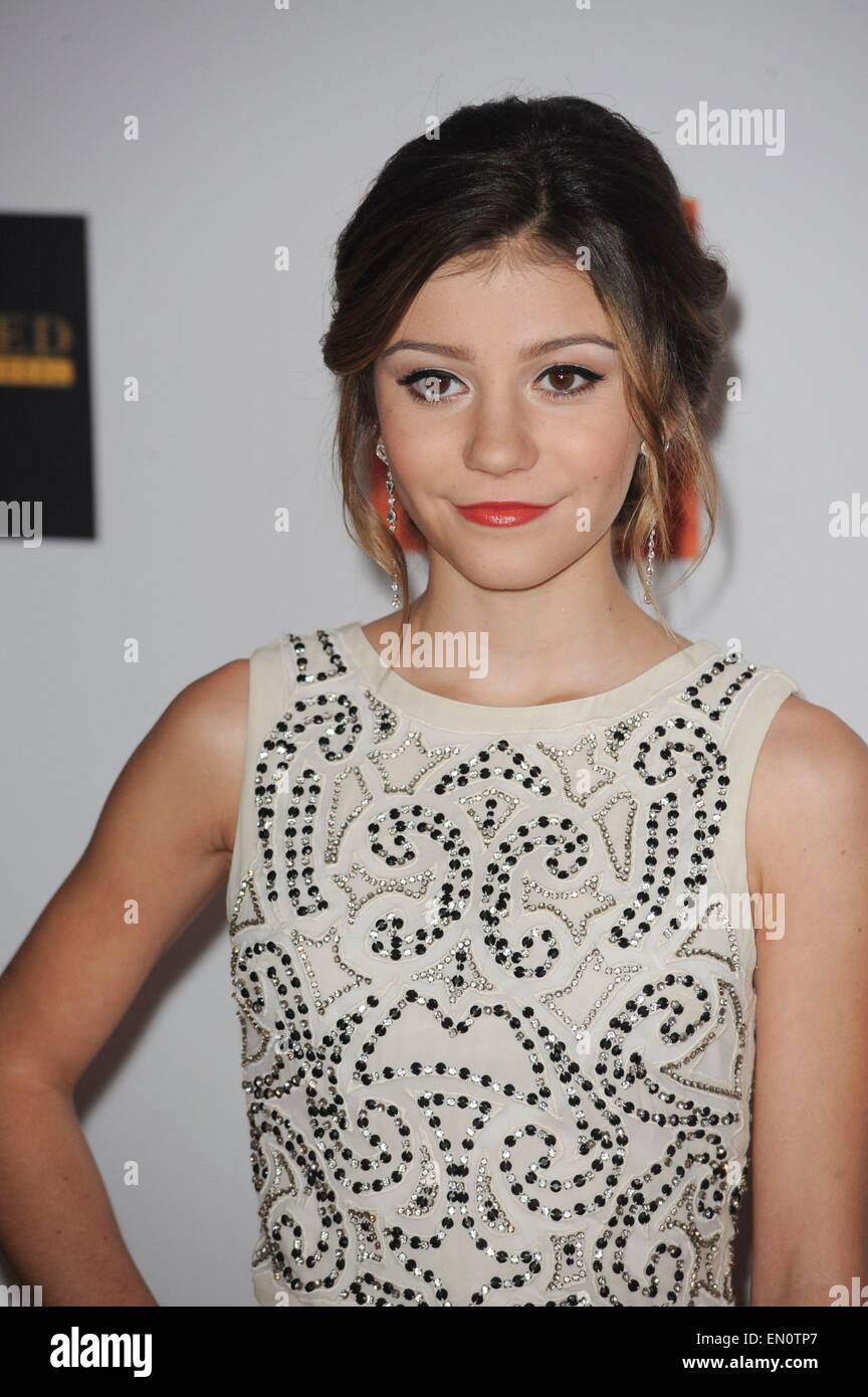 Au niveau des arrivées à la 22e course annuelle pour effacer MS Gala, le Hyatt Regency Century Plaza Hotel, Los Angeles, CA, 24 avril 2015. Photo par : Elizabeth Goodenough/Everett Collection Banque D'Images