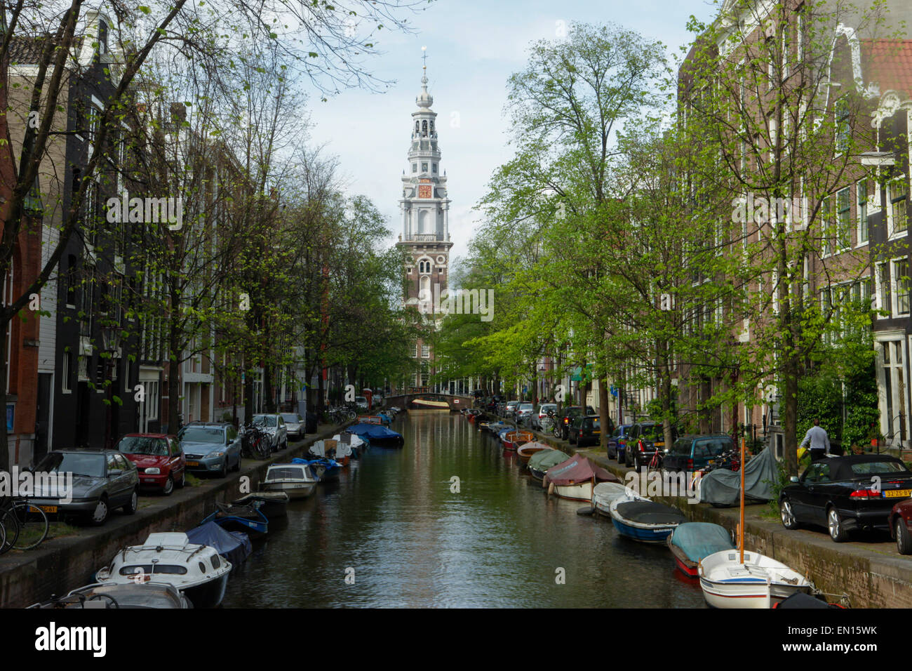 Pays-bas, la Hollande, Amsterdam, Zuiderkerk, construite entre 1603 et 1611, conçu par Hendrick de Keyser Banque D'Images Pays-bas, la Hollande, Amsterdam, Zuiderkerk, construite entre 1603 et 1611, conçu par Hendrick de Keyser Banque D'Images