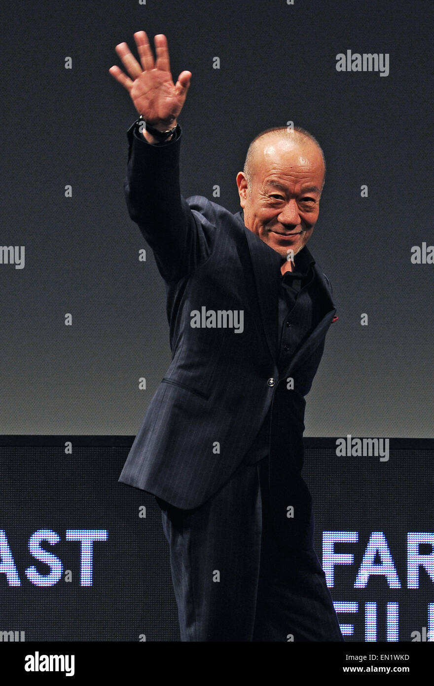 Far East Film Festival 17e (FEFF17). Le pianiste et compositeur japonais Joe Hisaishi à la soirée d'ouverture du festival et p Banque D'Images