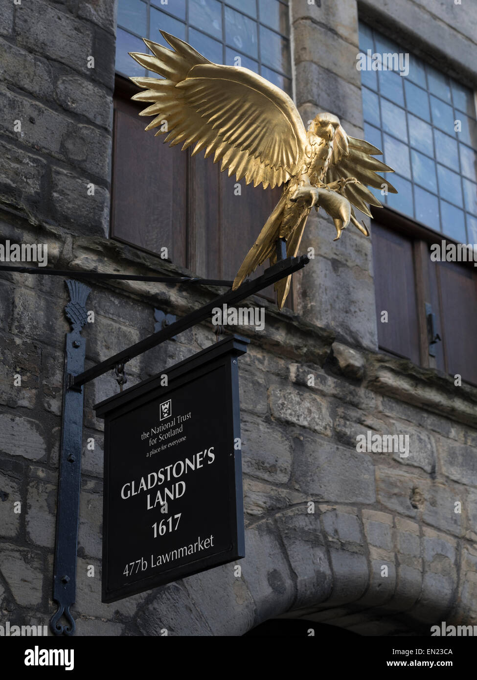 Gladstone's Land 1617, Edimbourg, Ecosse, Royaume-Uni Banque D'Images