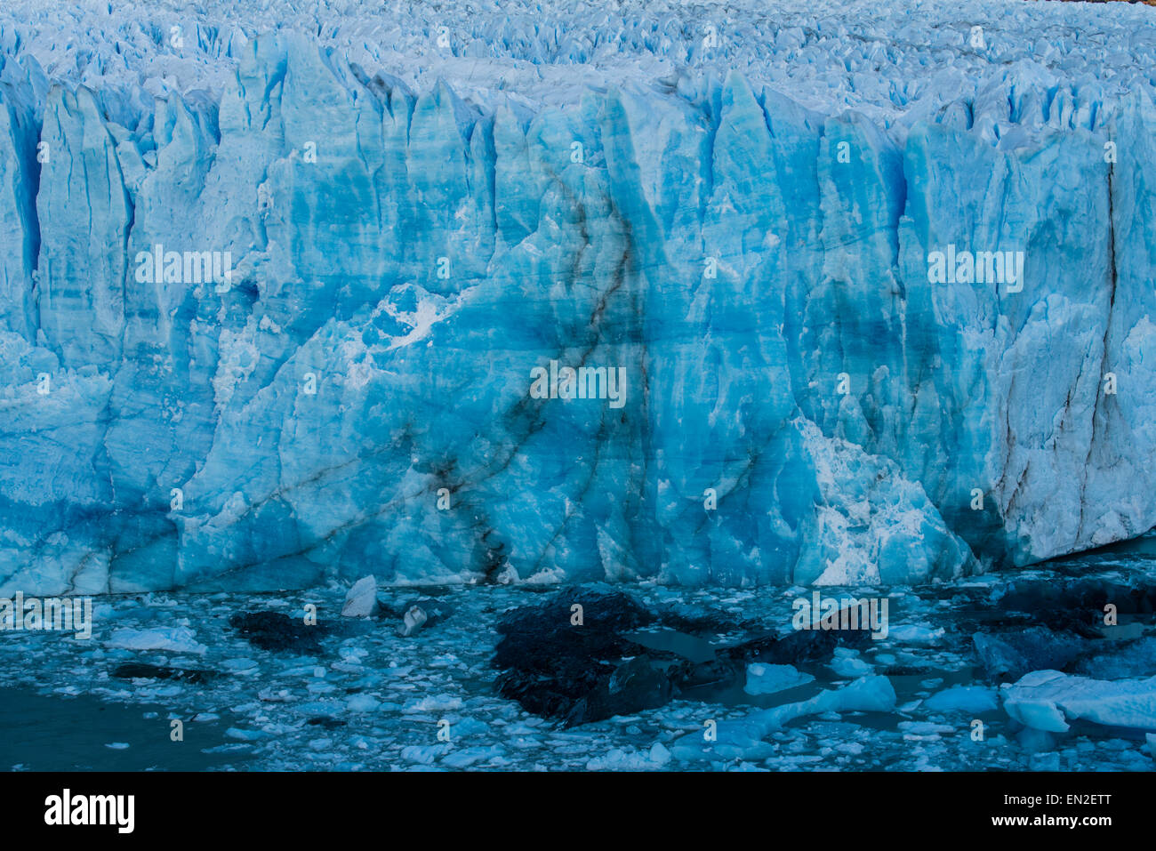 Glaciar Perito Moreno, Parque Nacional Los Glaciares, santa cruz, Argentine Banque D'Images