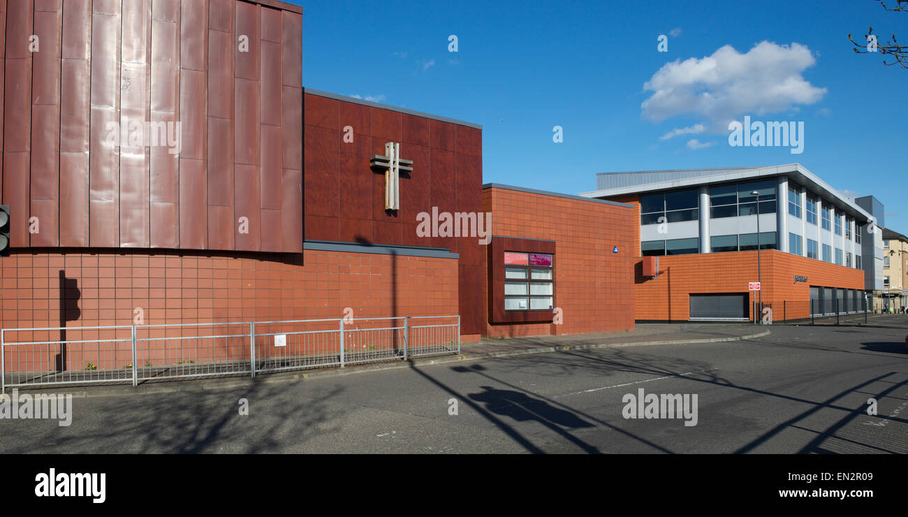 Errol Gardens, Gorbals, Glasgow. Banque D'Images