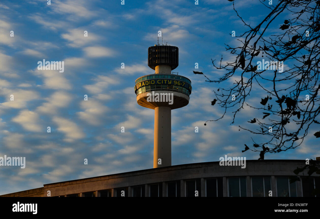 Radio City Tower, construit en 1965 et s'appelait à St John's Beacon dans le centre-ville de Liverpool Banque D'Images