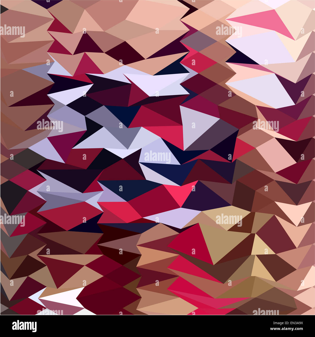 Illustration de style polygone faible résumé fond d'albâtre. Banque D'Images