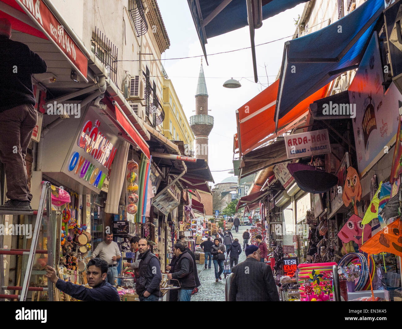 Bazar, Istanbul, Turquie Banque D'Images