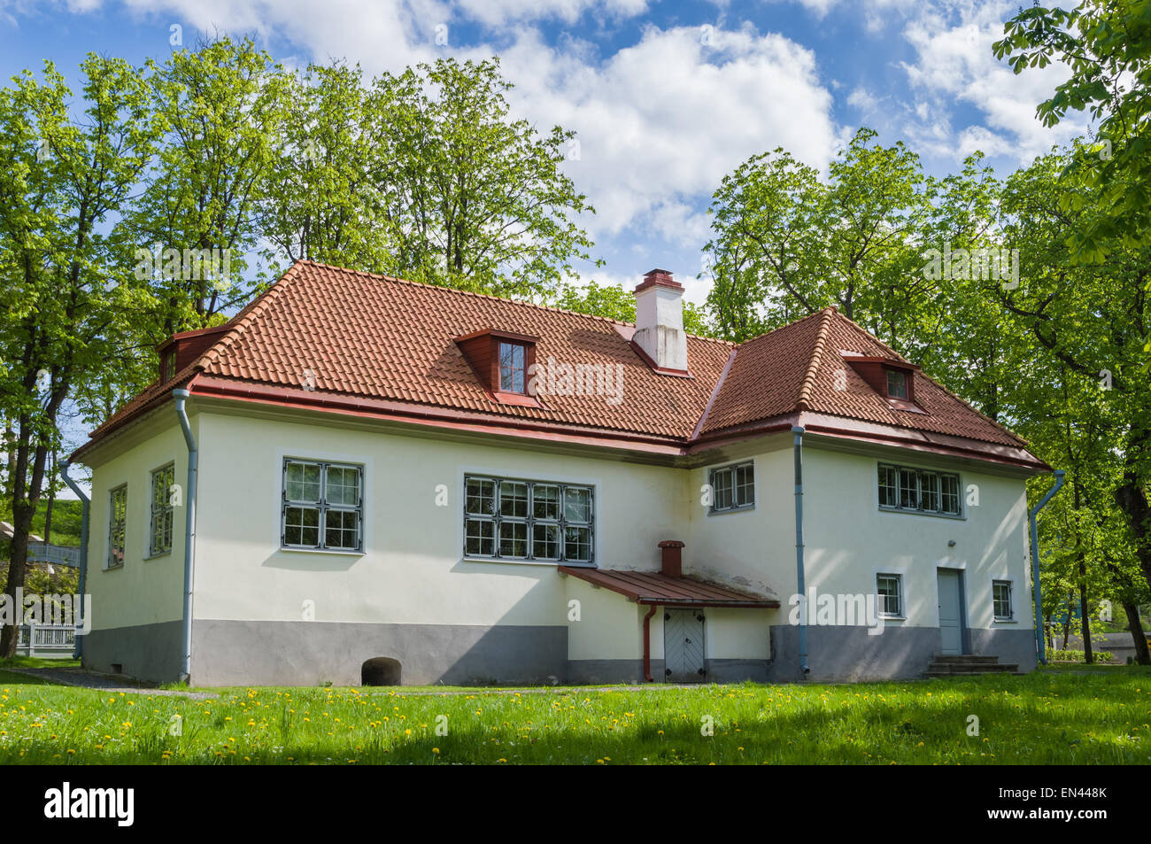 Maison de Pierre le Grand dans le parc Kadriorg, Tallinn, Estonie Banque D'Images