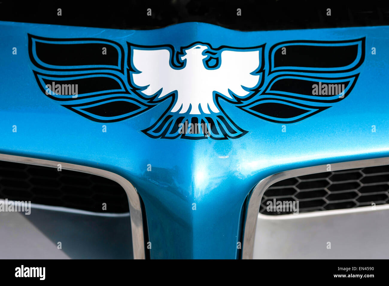 1973 Pontiac Firebird Trans Am Muscle Car Banque D'Images