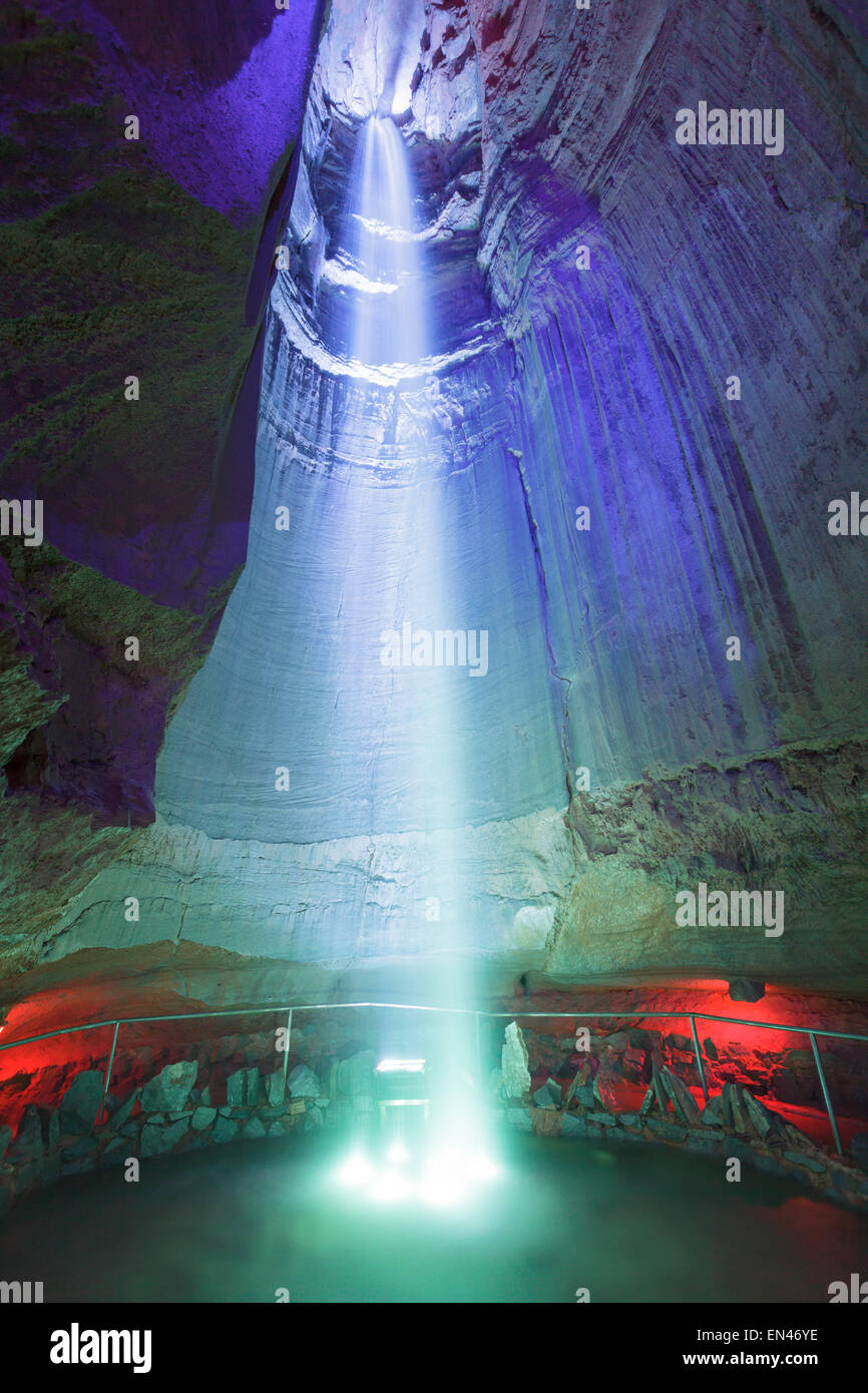Ruby Falls, Lookout Mountain, Chattanooga, Tennessee, États-Unis Banque D'Images