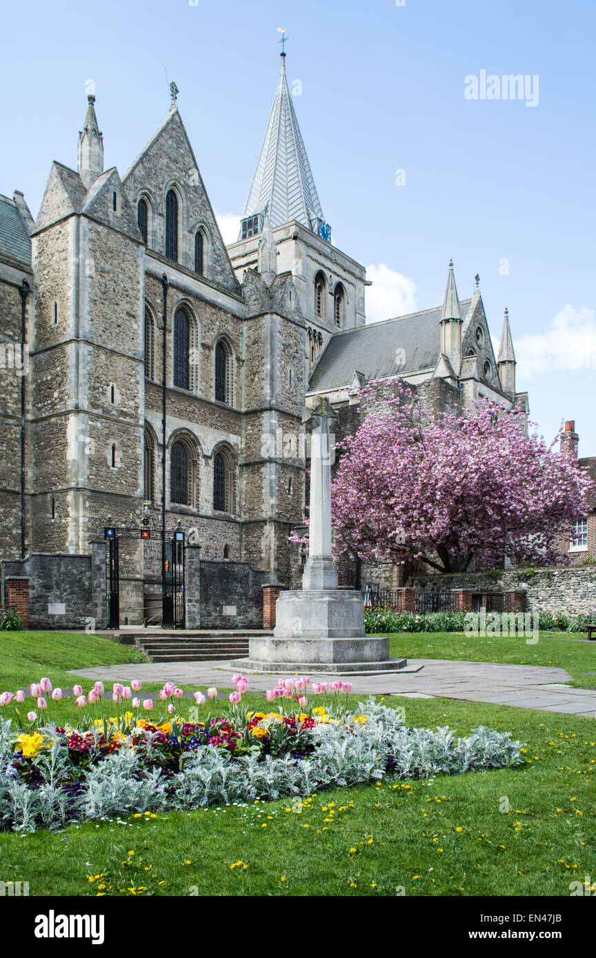 Cathédrale de Rochester, Angleterre, RU Banque D'Images