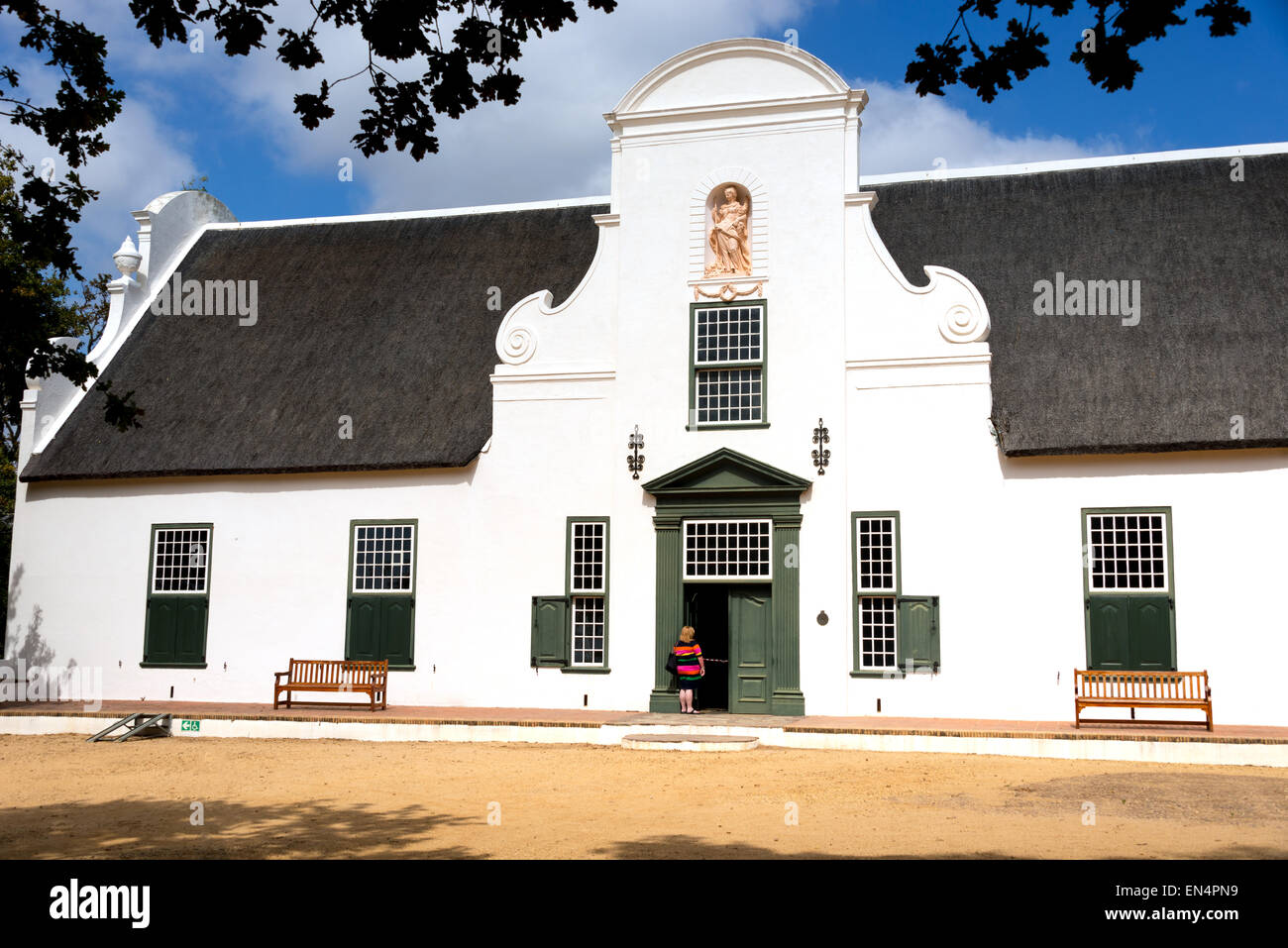 L'Homestead à Groot Constantia Wine Estate, Constantia, Cape Town, Western Cape Province, République d'Afrique du Sud Banque D'Images