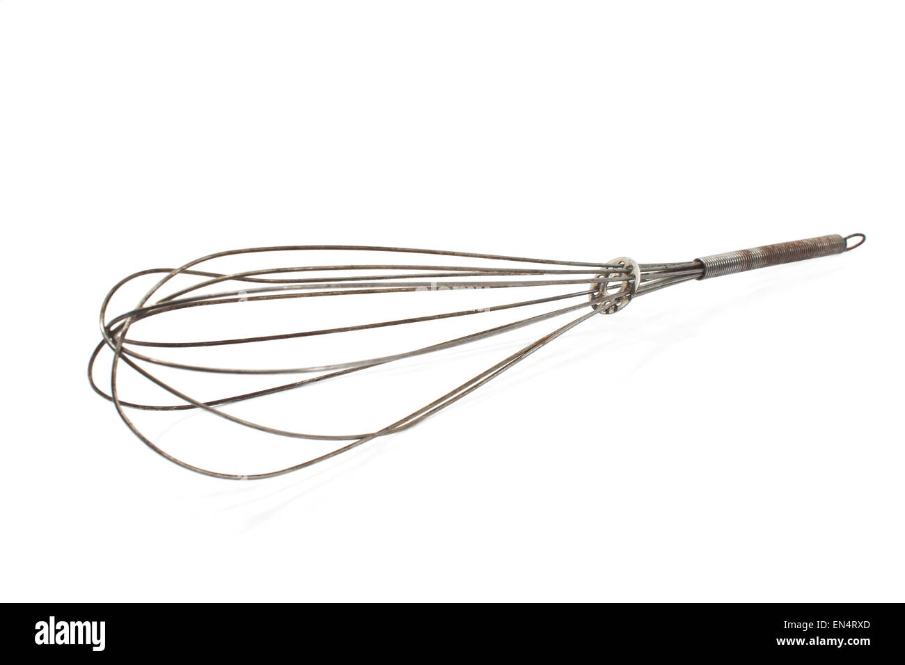 Vintage fouet isolated on white Banque D'Images