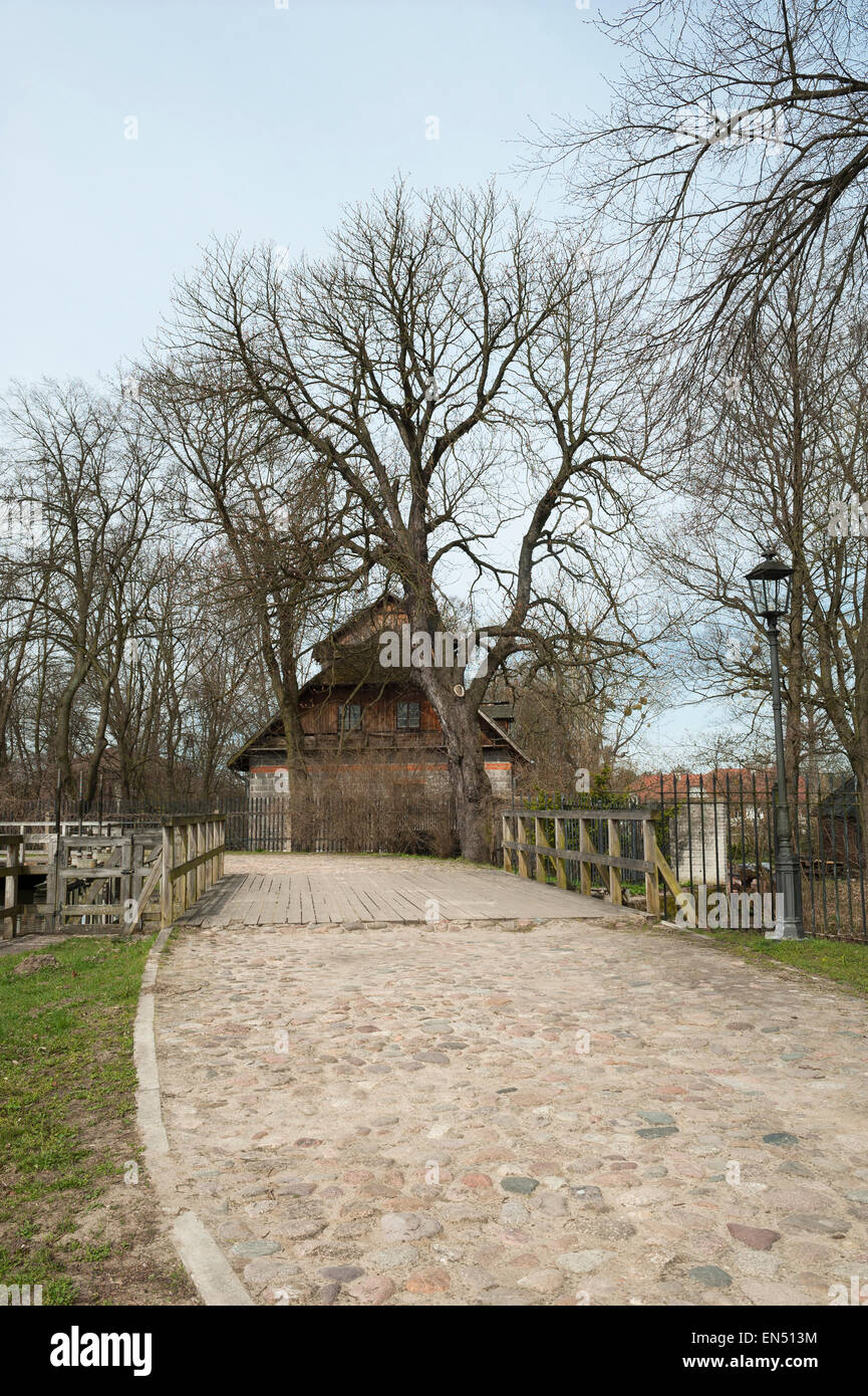 Château Radziejowice, Voïvodie de Mazovie, Pologne Banque D'Images