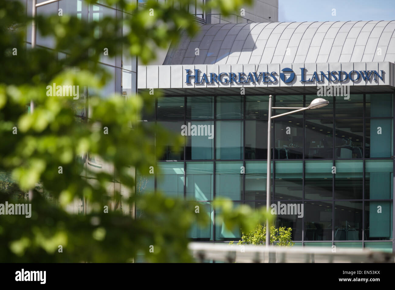 Une vue générale de l'Hargreaves Lansdown Road à l'ancrage du siège (A4). Banque D'Images Une vue générale de l'Hargreaves Lansdown Road à l'ancrage du siège (A4). Banque D'Images