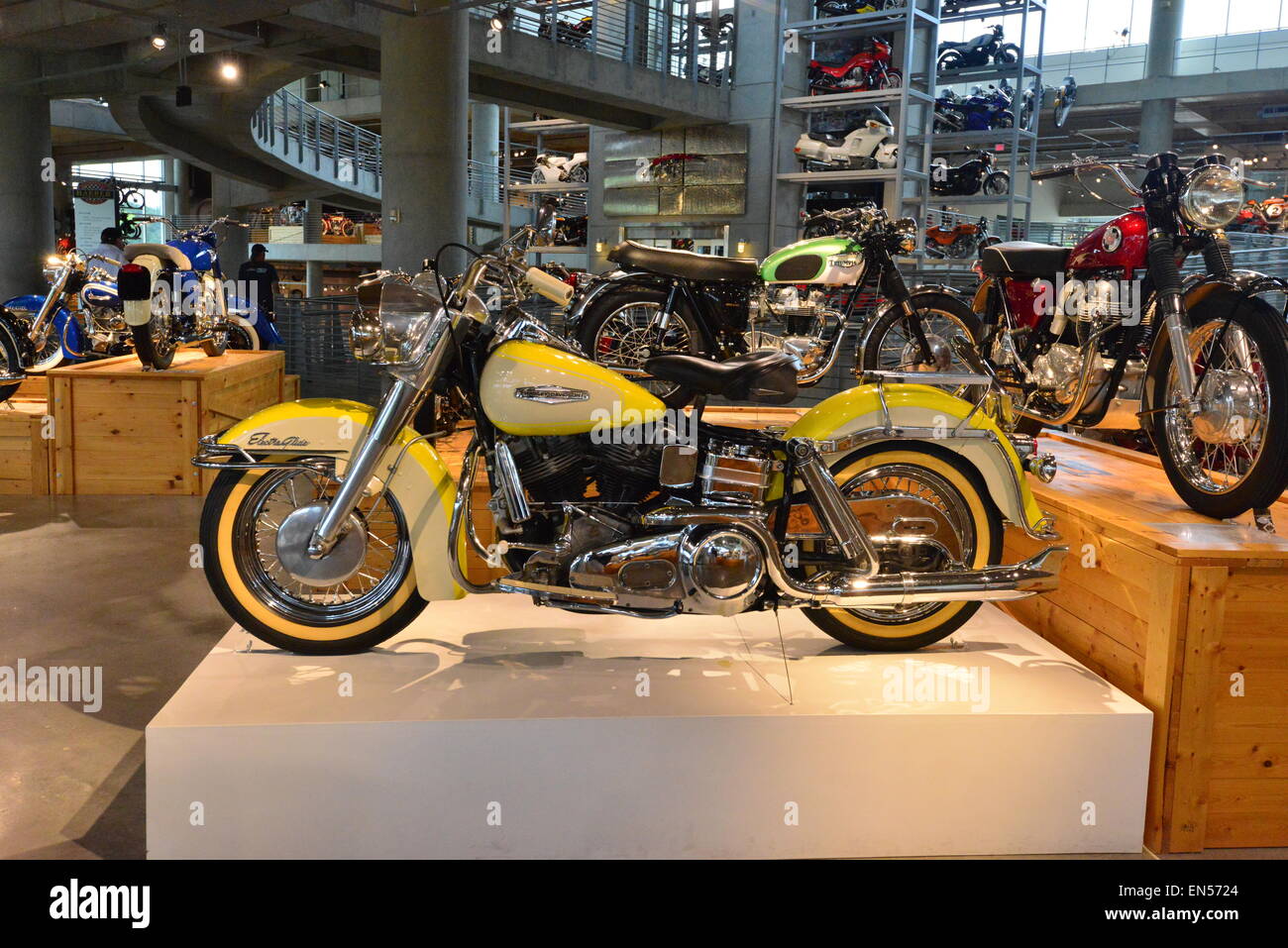 Coiffure Motorcycle Museum, Birmingham, Alabama Banque D'Images