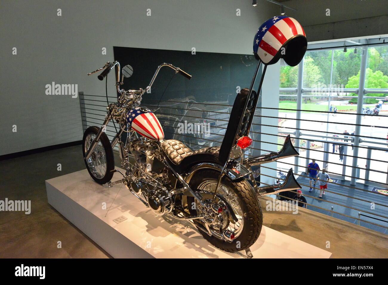 Coiffure Motorcycle Museum, Birmingham, Alabama Banque D'Images