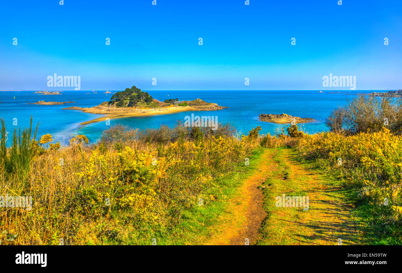 Ile steréc in bay morlaix Banque de photographies et d’images à haute