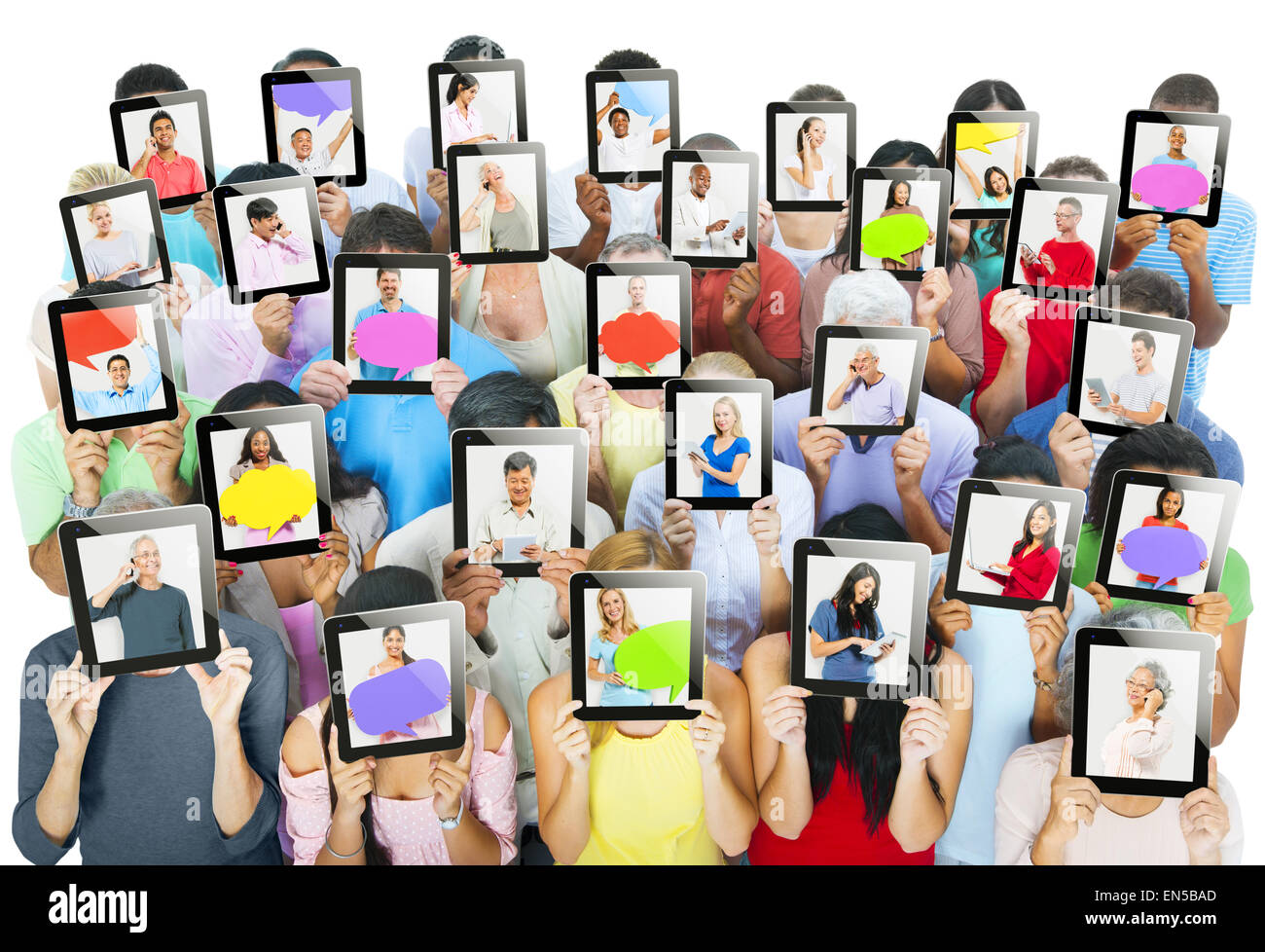 Les médias sociaux Banque D'Images