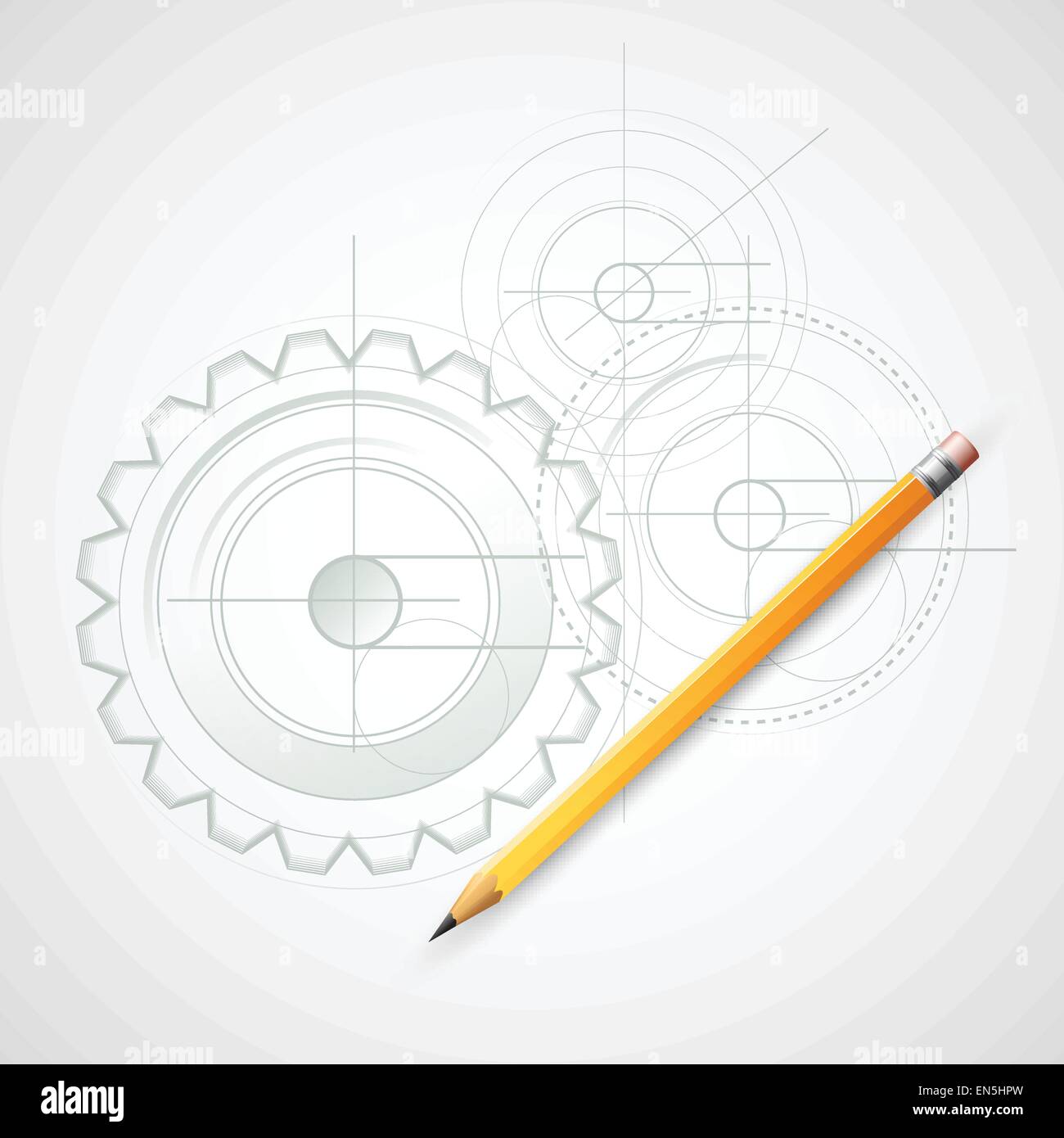 Contexte Le dessin avec un crayon. Illustration vecteur EPS 10 Illustration de Vecteur