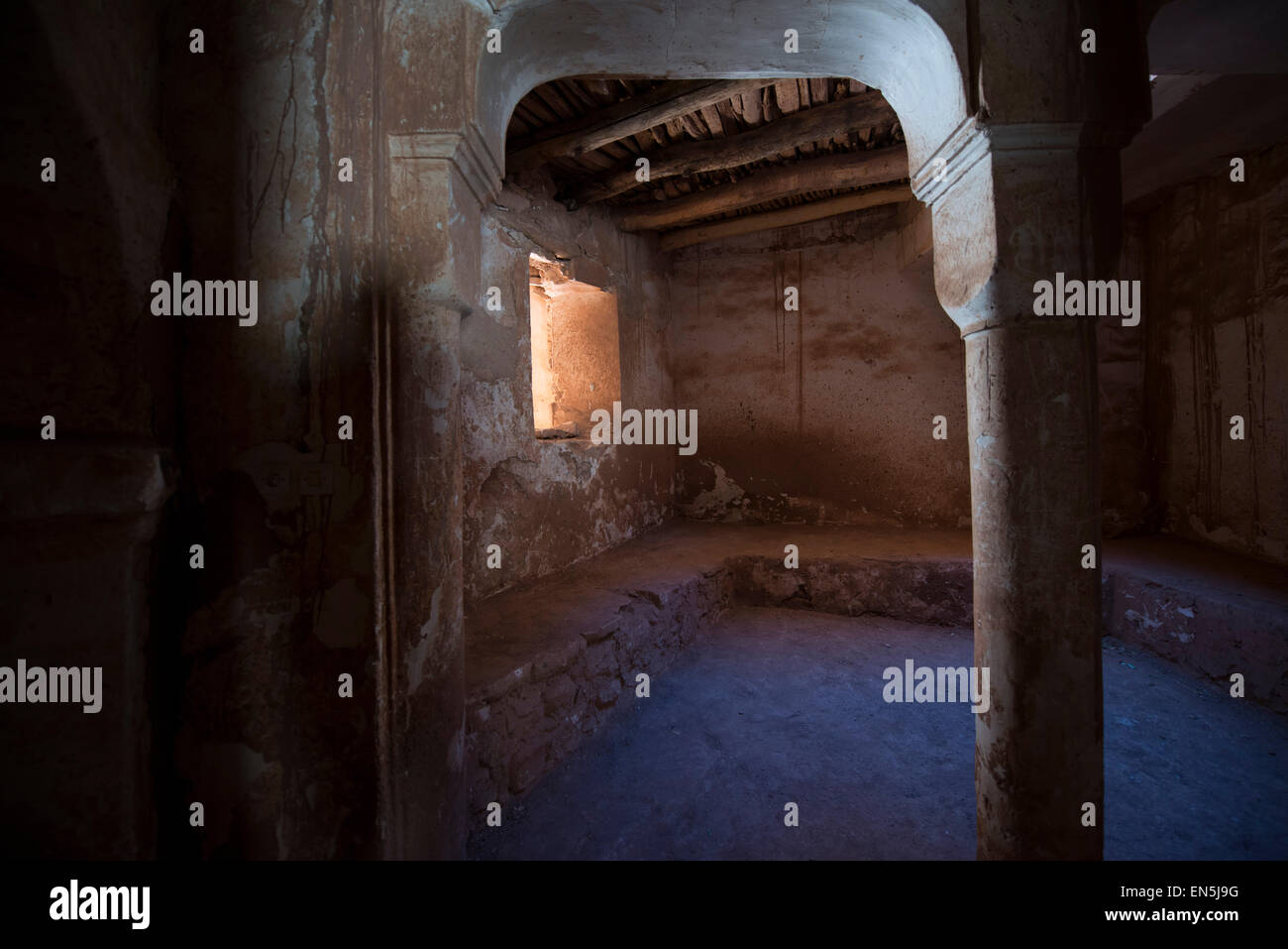 Kasbah TELOUET, habité par la famille Glaoui Pacha de Marrakech jusqu'à 1956 Banque D'Images