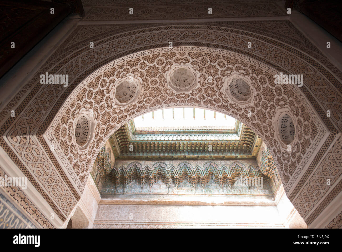 Kasbah TELOUET, habité par la famille Glaoui Pacha de Marrakech jusqu'à 1956 Banque D'Images