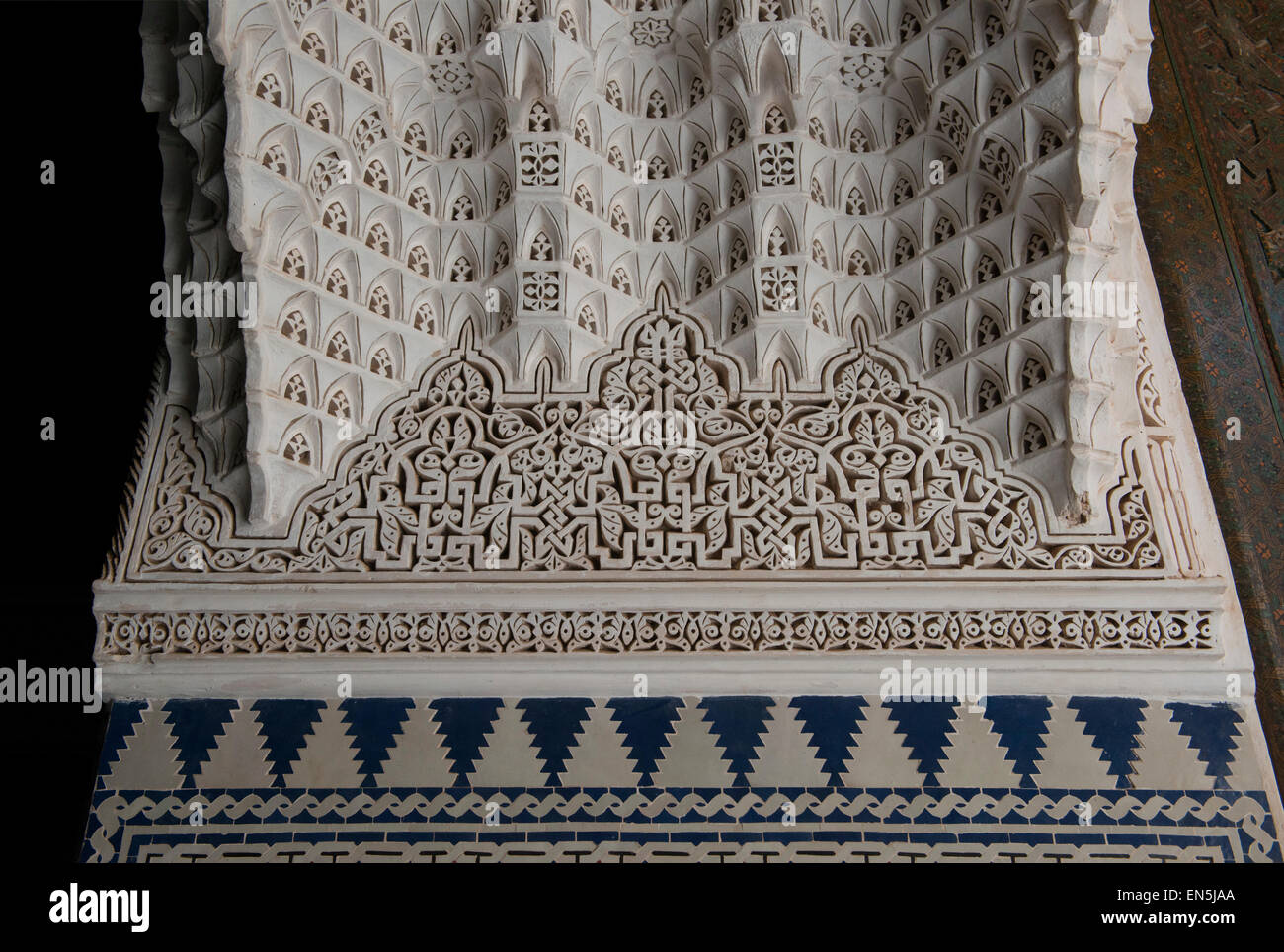 Kasbah TELOUET, habité par la famille Glaoui Pacha de Marrakech jusqu'à 1956 Banque D'Images